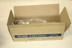 50 Pack Of Uline Cable Seals 3/16 X 12" Black S-13701. Fixed Price $18.74.