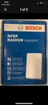Bosch Rfrp Radion Repeater, Rfrp-a. Fixed Price $125.00.