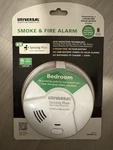 Universal Sensing Plus Multi Criteria Detection Smoke Fire Alarm Bedroom Bat 10y. Fixed Price $33.84.
