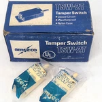 Amseco Tsw-2t Tamper Switch Lot Of 20, Closed Circuit, Weatherproof, Nylon Case. Fixed Price $24.50.
