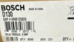 Bosch D130 Relay Module 5 Amp, Model D130, Mpn Type. Fixed Price $13.50.