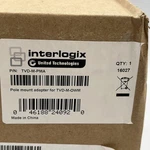 New!! Interlogix Technologies Pole Mount Adapter For Tvd-m-owm - Tvd-m-pma. Fixed Price $34.95.