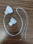 Standard 1" Recessed Steel / Wood Door Alarm Contact White - Dsc Ademco Vista Ge. Fixed Price $14.45.