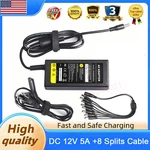 12v 5a Power Supply For Cctv Security Camera Dvr Swann Lorex Defender 8 Split Cg. Fixed Price $10.99.