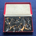 1950 George Vi Proof Specimen 9 Coin Set Case Only Royal Mint Gb M273. Fixed Price $33.58.