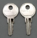2 Keys For 1393 Ademco, Security Alarm System Panel, Adt, First Alert, Honeywell. Fixed Price $9.95.