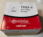Potter / Nohmi Trm-4 Twin Relay Module - Nib. Fixed Price $125.00.