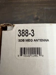 388-3 3db Meg Antenna W/ Mounting Bracket & Hardware New Open Box. Fixed Price $39.00.