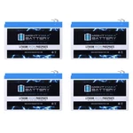 Mighty Max 12v 12ah Lithium Battery Compatible With Altronix Al1042ulada - 4pack. Fixed Price $289.99.