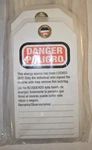 Master Lock 497ax Danger Bilingual Tag,3-1/8 In W,pk12. Fixed Price $10.99.