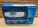 Jwin Jl-k533 Kitchen Under Cabinet Mount Am/fm Alarm Clock Radio Cd Player. Fixed Price $39.95.