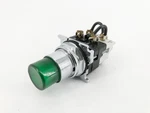 New Cutler Hammer 10250t/9100t/e34 Green Illuminated Pushbutton 120vac - No Box. Fixed Price $29.95.