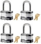 Master Lock 5kalf-a473 2" Keyed Alike Laminated Padlocks - 4 Pack. Fixed Price $109.93.