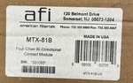 American Fibertek Mtx-81b Four Chanel Bi-directional Contact Module. Fixed Price $63.99.