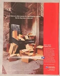 United States Postal Service Original Print Ad 2001 Brown Red Government. Fixed Price $5.98.