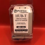 New Potter Hub-t 2020132 Two Button Hold Up Switch. Fixed Price $15.97.