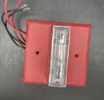 **used** Gentex Gxs-4-15/75wr 15/75wr Red Fire Alarm Strobe. Fixed Price $18.00.