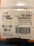 Wattstopper Ts-200-i Inteliswitch Digital Time Switch 100-277 Vac 60hz New. Fixed Price $29.00.