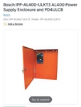 Bosch Ipp-al400-ulkt3 Power Supply. Fixed Price $87.49.
