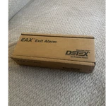 Detex Eax Exit Alarm Emergency Only Siren/alarm W/ Hardware Kit, Keys, Sign. Fixed Price $100.00.