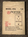 Potter Rta Remote Test Annunciator. Fixed Price $45.00.