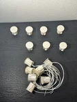 Flair Vip48: 3/4 Recessed Magnetic Alarm Contacts Qty7. Fixed Price $12.01.